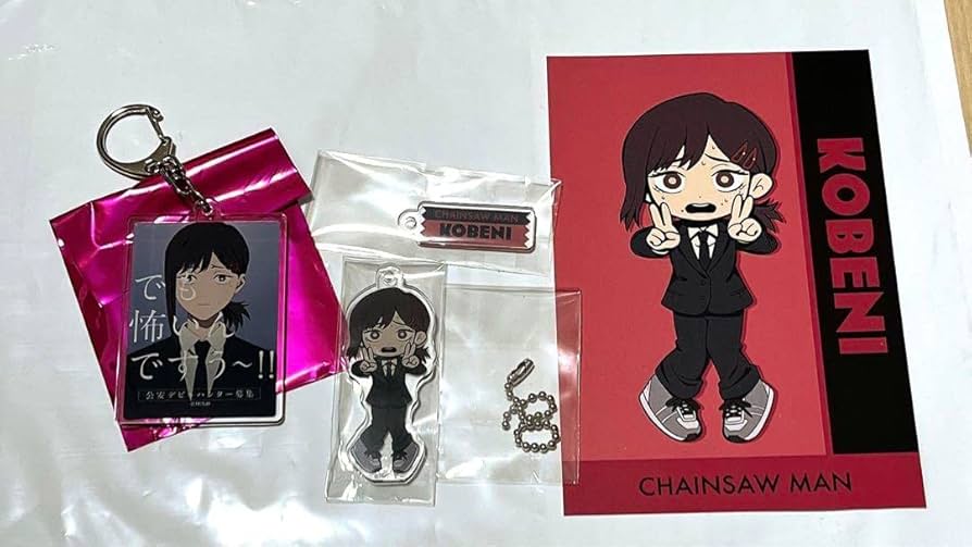 チェンソーマン　ホテル　スイパラ　上海　アクスタ　缶バッジ　ポストカード　コベニ スタンディアクリルバッジ チェンソーマン コベニ[ベルハウス